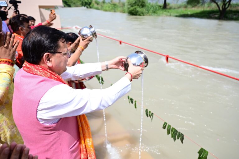 मुख्यमंत्री श्री पुष्कर सिंह धामी ने आज हरिद्वार पहुंचकर वात्सलय गंगा आश्रय का लोकार्पण किया