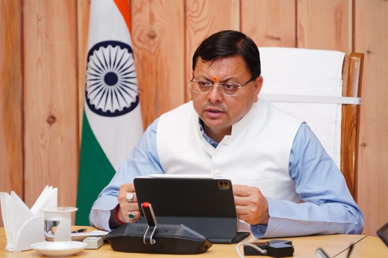 मुख्यमंत्री श्री पुष्कर सिंह धामी ने किया हल्द्वानी सिटी बस सेवा का शुभारंभ।