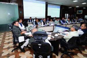 मुख्यमंत्री  द्वारा राज्य की महत्त्वपूर्ण अवसंरचनात्मक परियोजनाओं की प्रगति की समीक्षा की।