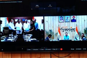 जल शक्ति मंत्रालय और उत्तराखण्ड सरकार के मध्य आज MOU पर हस्ताक्षर किए गए।