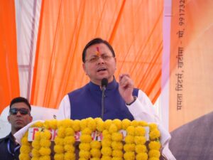 मुख्यमंत्री श्री पुष्कर सिंह धामी ने कहा कि प्रधानमंत्री श्री नरेंद्र मोदी की प्रेरणा से उत्तराखण्ड में भी अनेक ऐतिहासिक कार्य किए गए हैं।